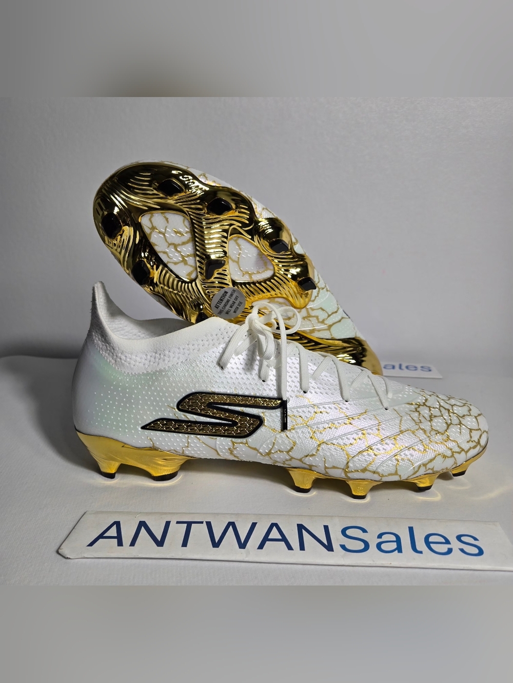 Skechers SKX 1.5 Elite FG Soccer Cleats Electrum Pack Men size 12